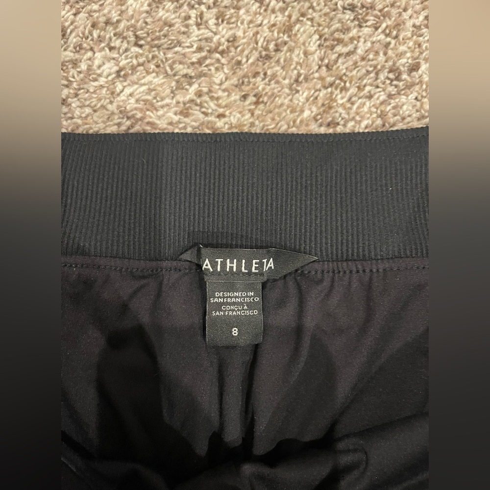 Athleta Brooklyn Lined Mid Rise Pant, Black, Size 8 - Picture 5 of 6